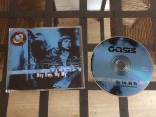 Oasis: Hey Hey,  My My (into The Black) - Rare Limited Edition Brazil Promo Cd