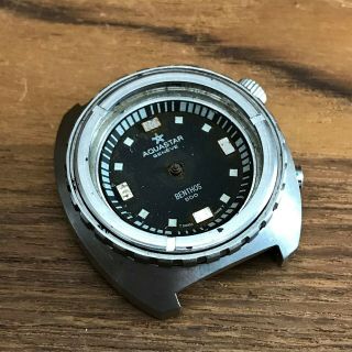 Rare Aquastar Benthos 500 Diver Watch Case & Parts