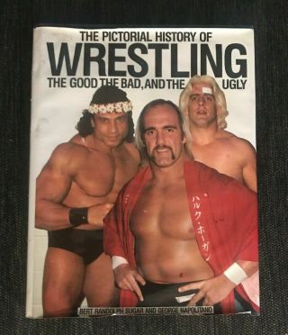 1984 Pro Wrestling Superstars Pictorial History Of Wrestling Collector Book Rare