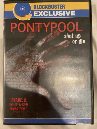 Pontypool Dvd - Blockbuster Exclusive Extremely Rare