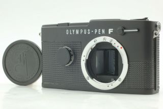 [rare Repaint Mint] Olympus Pen Ft Black 35mm Half Frame Camera From Japan