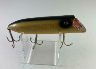 Heddon 8500 Basser - Shiner Scale - Mid To Late 1920 