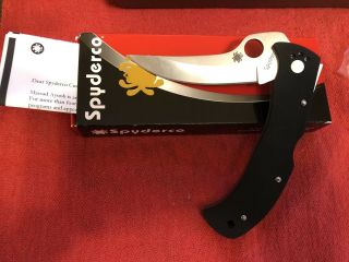 Spyderco Knife: Massad Ayoob C60gp - Very Rare - Discontinued - Very