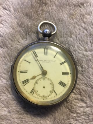 Antique Silver Pocket Watch Sir John Bennett Ltd