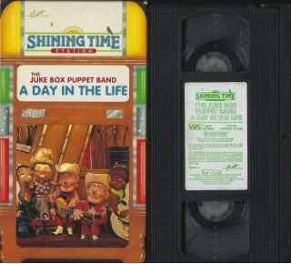 Vintage Shining Time Station Rare A Day In The Life Puppet Band Vhs Video