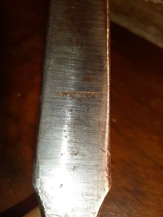 Antique Wood Slick Chisel 1 1/2 