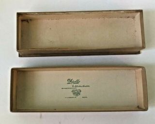 Antique Victorian Cardboard Apollo Chocolates Candy Box Roses Boston MA 3