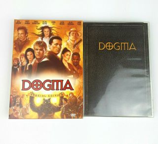 Dogma Dvd 2001 2 Disc Special Edition Rare Oop W/slipcover & Insert