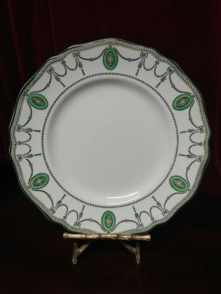 Rare Antique Royal Doulton Countess Green 7 5/8 " Plate.  Gorgeous C1910