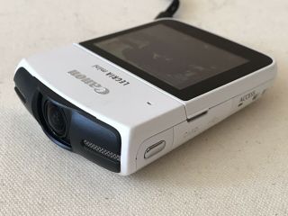 Canon Legria Mini Video Camera Camcorder - White RARE discontinued model 4