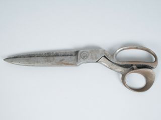 Vintage R.  Heinisch Newark Nj Fabric Tailoring Shears Scissors Antique 12.  5 "