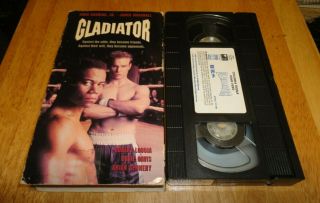 Gladiator (vhs,  1992) Cuba Gooding Jr.  James Marshall - Rare Action Sport Boxing