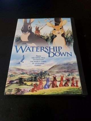Watership Down (dvd,  2002) Snap Case Animated Rare (bx3)
