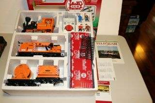 Rare Lgb 72938 Orange Work Train Set With Sound - Highly Detailed Collectors Set