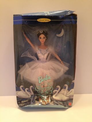 Vintage Mattel Barbie As Swan Queen 1998 Doll In