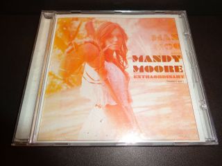 Extraordinary By Mandy Moore - Rare Collectible Promotional Single Cd With Lyrics