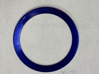 RARE FADED ROLEX BEZEL INSERT RED AND BLUE FOR MODEL 1675 / 16750 (BLUE BACK) 4