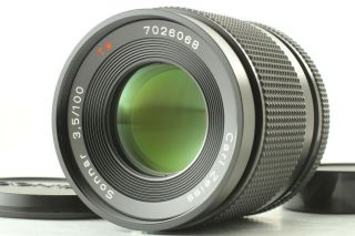 Very Rare [mint] Contax Carl Zeiss Sonnar T 100mm F/3.  5 Mmj C/y Mount Japan