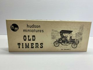 Hudson Miniatures 1949 1:24 Scale Old Timers 1911 Maxwell Model Car Kit Nores