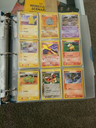 Binder of Various Pokemon Cards Including Mewtwo,  Moltres,  and Multiple Others 3
