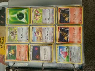 Binder of Various Pokemon Cards Including Mewtwo,  Moltres,  and Multiple Others 5
