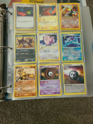 Binder of Various Pokemon Cards Including Mewtwo,  Moltres,  and Multiple Others 6