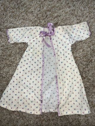 Vintage Tagged Connie Lynn Terri Lee’s Susterbaby Floral Nightgown Pajamas Doll