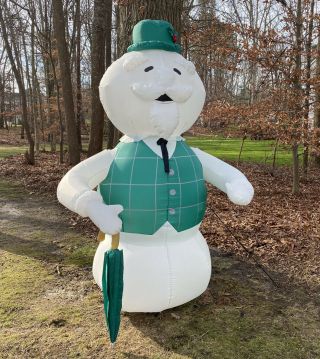 Rare Gemmy 2003 8ft Christmas Airblown Inflatable Sam The Snowman From Rudolph