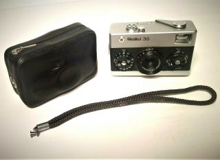 Rollei 35 - 35mm Film Camera Rare Schneider S - Xenar 40mm Lens Film