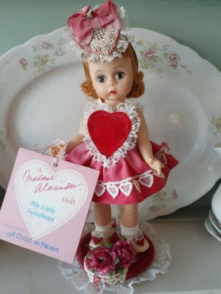 Vintage Madame Alexander Kins My Little Sweetheart 8 " Doll With Tag