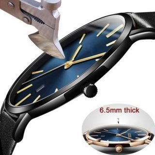 Men Sport Watch Leather Strap Automatic Wrist Watch Mechanical Watches