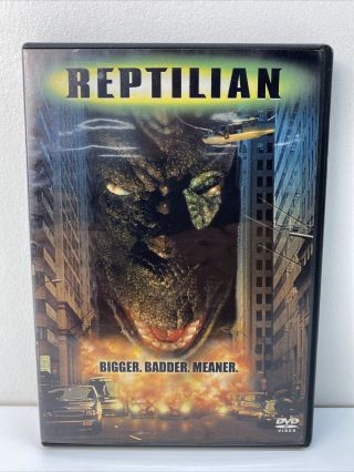 Reptilian (dvd,  2001) Out Of Print Rare Oop Sci Fi Horror B Movie Da92984