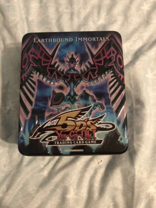 Yu - Gi - Oh Yugioh 5ds 2009 Earthbound Immortals Collectible Tin Rare Collector