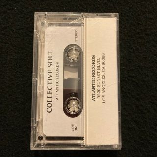Collective Soul S/t Cassette Tape Promo Atlantic White Label Rare Vg,  /vg