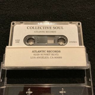 Collective Soul S/T Cassette Tape PROMO Atlantic White Label Rare VG,  /VG 3