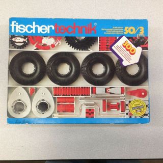 Fischer Technik Add On Kit 50/3 Vintage Toy Building Construction Kit
