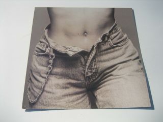 Rare Vintage 1993 Janet Jackson Stomach Tummy Promo Album Flat Poster