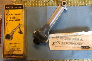 Vintage Antique General No.  810 Plane Blade And Chisel Sharpener Tool