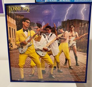 Donnie Iris Promo Poster Rolled Oop Rare L@@k Back On The Streets