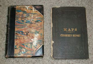 1852 Exploration And Survey Of The Great Salt Lake Utah Stansbury Rare W/ Maps
