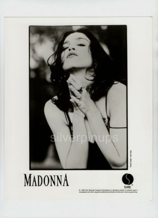 Rare Orig 1989 Madonna Herb Ritts Sire Records “like A Prayer” Press Kit