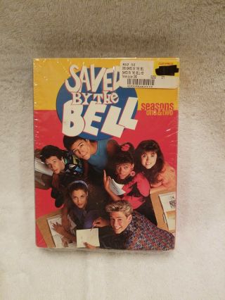 Saved By The Bell Seasons 1 And 2 On Dvd 5 Disc Set Rare Vintage Tv Show