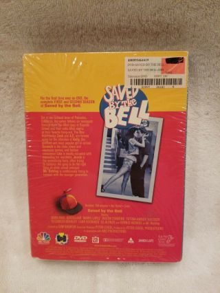 Saved By The Bell Seasons 1 and 2 on DVD 5 Disc Set Rare Vintage TV Show 2