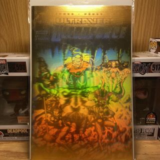 Ultraverse Ultraforce 1 Limited Edition Gold Holographic Edition Rare