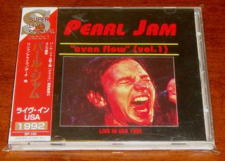 Rare Cd Pearl Jam - Live In Usa 1992 Even Flow