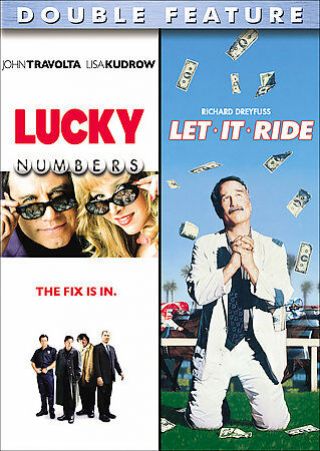 Lucky Numbers/ Let It Ride (dvd,  2008) Rare,  Oop Region 1 Double Feature