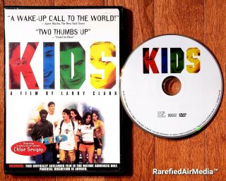 Kids (dvd,  2000,  Unrated) 1995 Larry Clark Chloe Sevigny Leo Fitzpatrick Rare