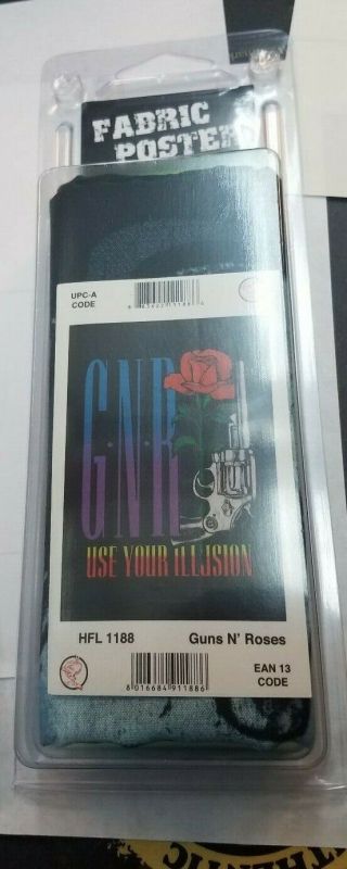 Guns N Roses Textile Poster Flag Rare Never Opened