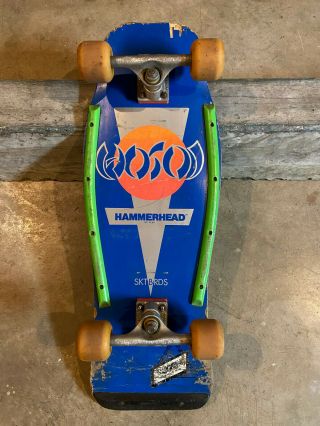 Hosoi Hammerhead Skateboard Complete.  Rare Colorway.