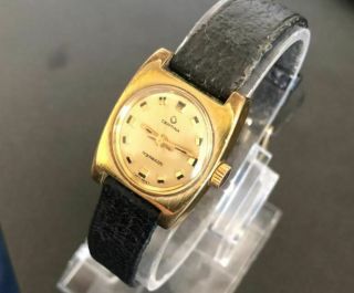 Certina Argonaut 220 Vintage Iconic Gold Plated Ladies Watch In Cond.